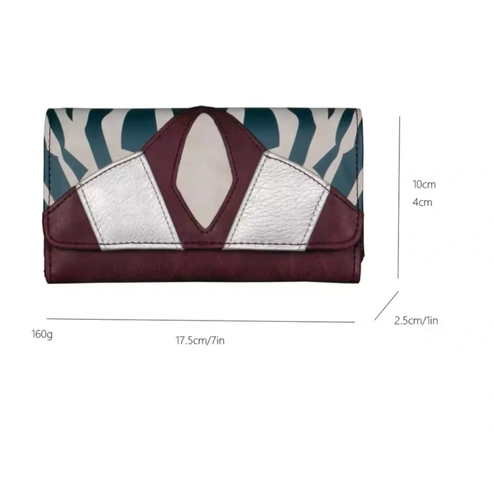 Star Wars Ashoka Tano Inspired Theme Trifold Wallet - Picture 5 of 10